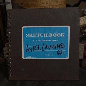 Avril Lavigne Let Go Sketch Book Promotional CD Album Photo Book